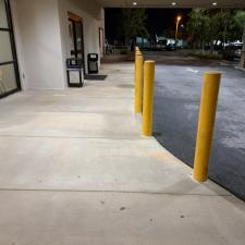 Hospital Ambulance Bay and Concrete Cleaning in Fort Walton Beach, FL